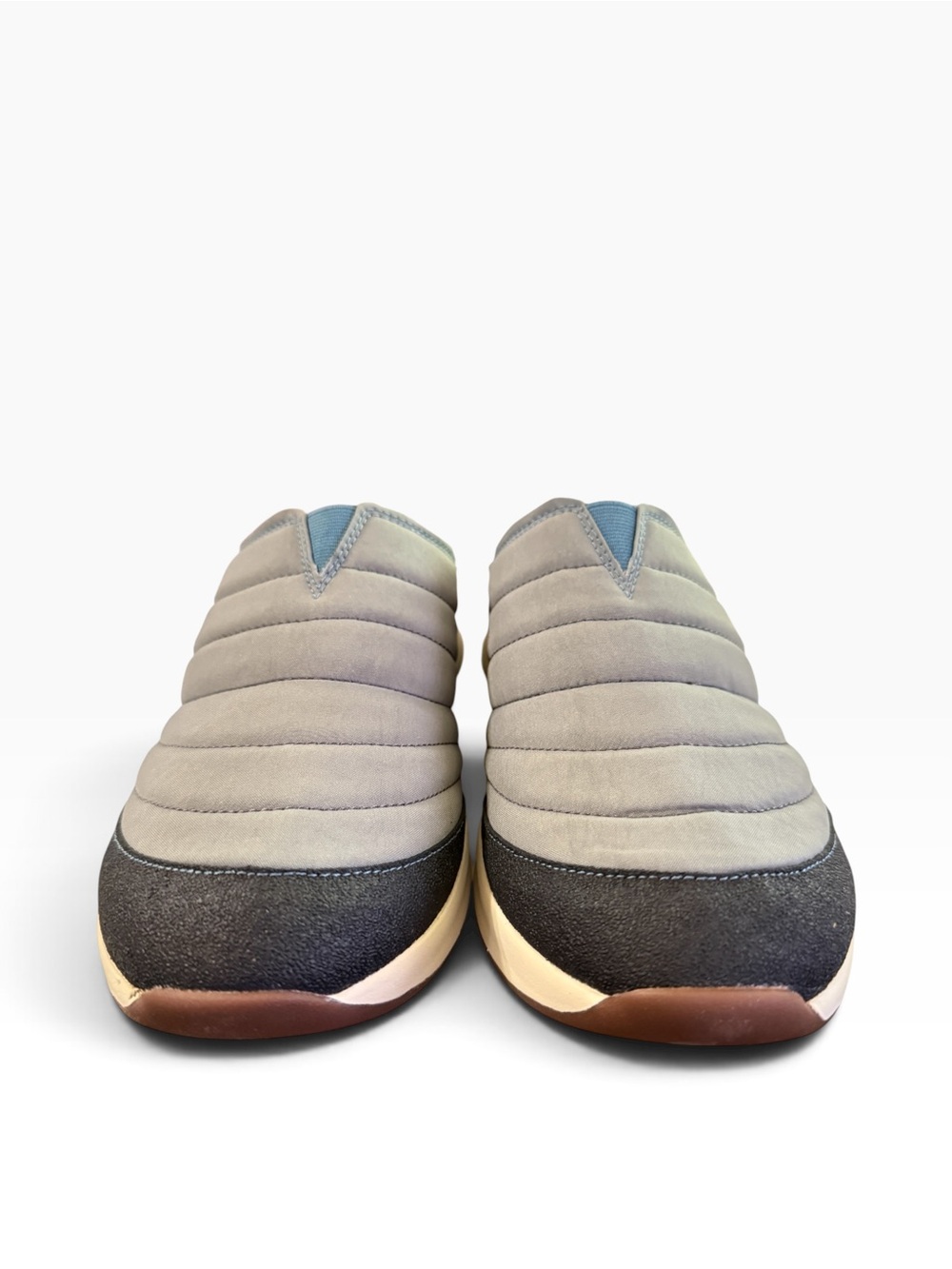 Taos Right On Slip-On Mules Grey/Blue Women’s Size 11 NIB